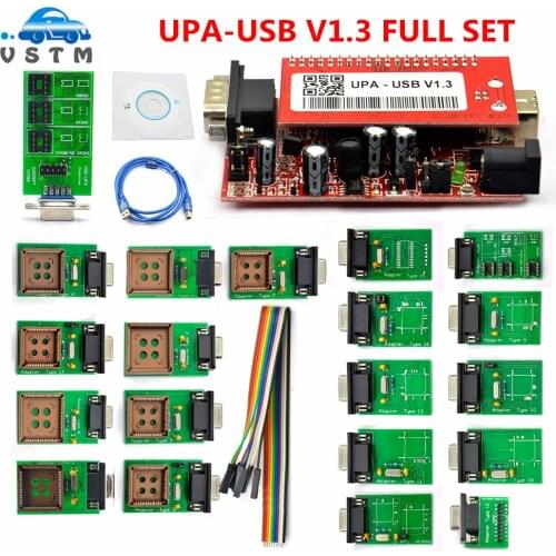2020 Hot selling UPA-USB UPA USB UPAUSB Programmer With Full Adaptors V1.3 ECU Chip Tunning OBD2 Diagnostic Tool