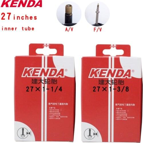 KENDA inner tube27*1-1/4 1-3/8 27.5*1.5 1.75 1.9 2.125 mountain bike A/V F/V 27 27.5 inch Bicycle tubes Parts