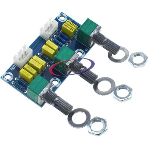 XH-M802 passive tone board power amplifier board front stage high and low voltage mixer attenuation type passive tone board