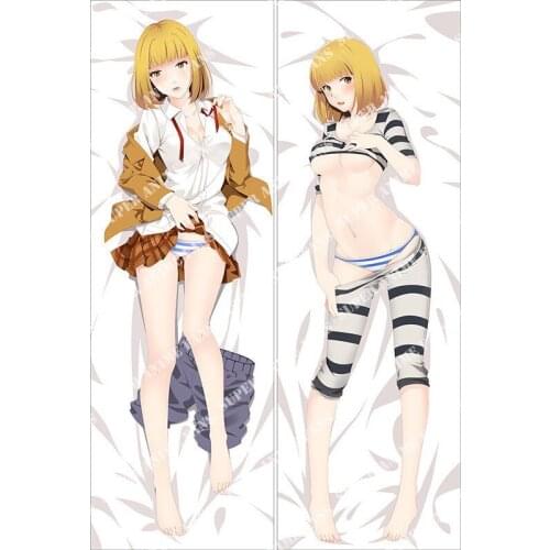 Japanese Anime Prison School Kangoku Gakuen Body Pillows Hugging Pillow Cover Case Decorative Pillowcases 2way