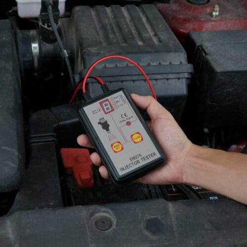 1pc 12V Professional ALL SUN EM276 Professional Injector Tester Fuel Injector 4 Pluse Modes Tester Fuel System Scan Tools