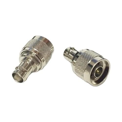 1pc NEW N Male Plug to BNC Female Jack RF Coax Adapter convertor Straight Nickelplated wholesale