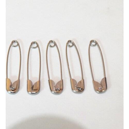 100pcs Silver Tone Hijab Large Strong Safety Pins Findings DIY Sewing Tools Accessory Apparel Accessories