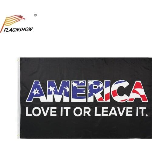 3x5 Ft America Love It or Leave it Flag