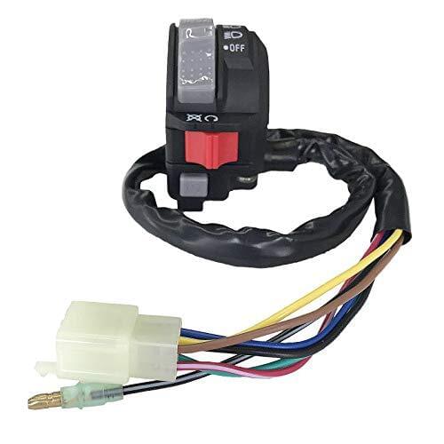 4GB-83973-09-00 Left Handlebar Switch Start Light Switch Replaces for Yamaha Wolverine 350 YFM350F Big Bear 350