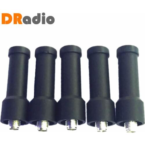 DRadio 5Pcs SMA-Female Dual Band Soft Antenna For Kenwood Walkie Talkie Radio Baofeng UV-5R Plus BF-888S PuXing Wouxun TYT