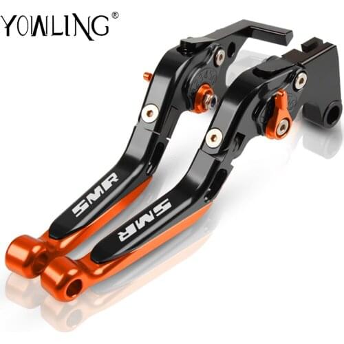 CNC Motorcycle Accessories Folding Extendable Brake Clutch Levers For 990 SMR 990SMR 2009 2010 2011 2012 2013