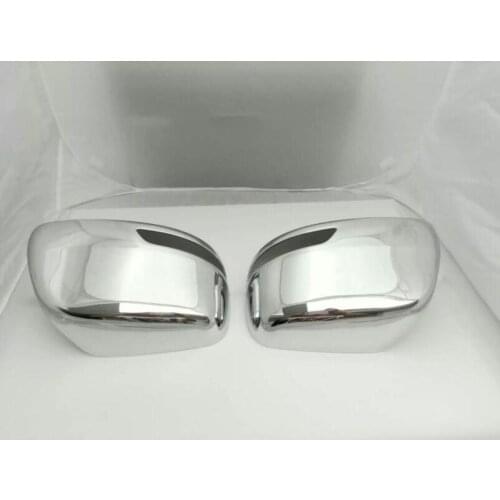 For Toyota Prado 2010-2016 ABS Chrome Car Side Door Rearview Mirror Protect Frame Cover Trim Car Styling Accessories