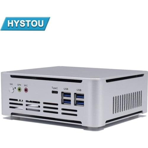 Hystou Mini Desktop Gaming PC Intel i5 7300HQ i7 7820HK USB 3.0 DP HDMI Home office NUC Micro protable Computer windows 10 Pro