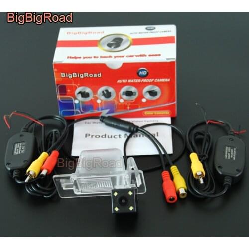 BigBigRoad Car Rear View Parking CCD Camera For Opel Zafira Tourer C 2011-2020 For Vauxhall Zafira Tourer C Night Vision