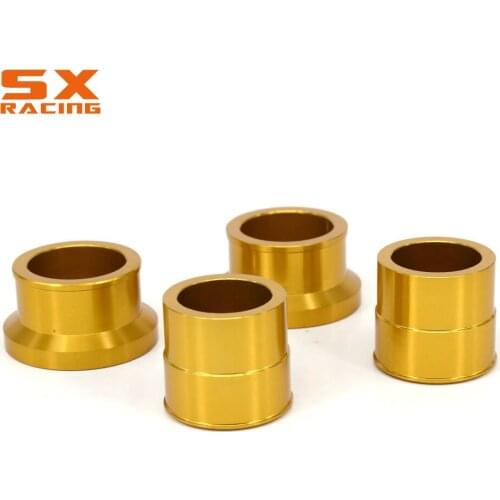 Motorbike CNC Front And Rear Wheel Hub Spacer Set For SUZUKI RMZ250 2007-2016 RMZ450 2005-2016 RMX450Z 2010-2015 Dirt Bike