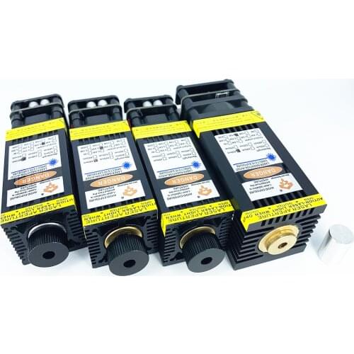 Laser head 2.5W 3.5W 5.5W 15W33mm laser module DIY for CNC engraving machine PWM/TTL laser engraving machine parts free shipping