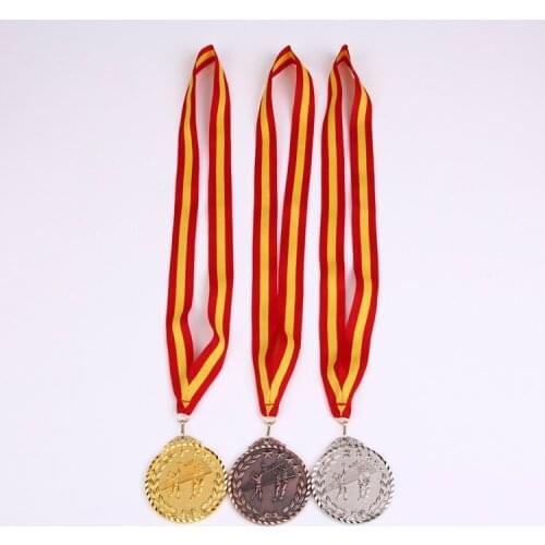 Volleyball Medals Gold Color Medal and Silver Color Medal and Branze Color Medal6.5CM