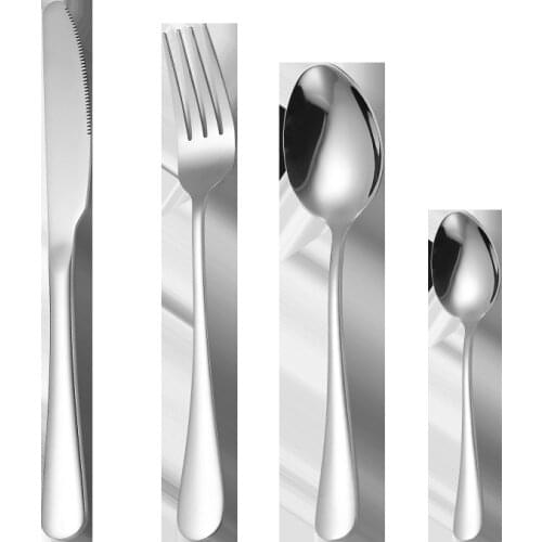 Stainless steel 1010 Western tableware 24 PIECE tableware craft gift box knife fork spoon spoon gift box gift set