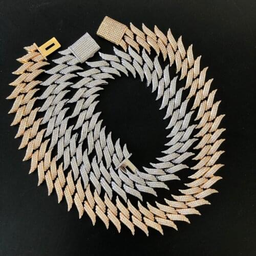 30mm Miami Newest Box Clasp Heavy Iced