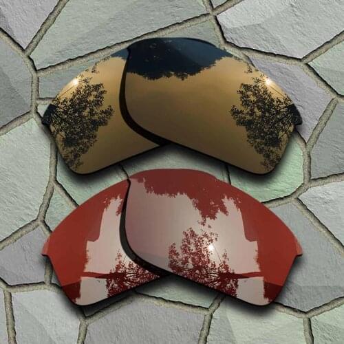 Bronze Copper&Bronze Brown Sunglasses Polarized Replacement Lenses for Oakley Bottle Rocket