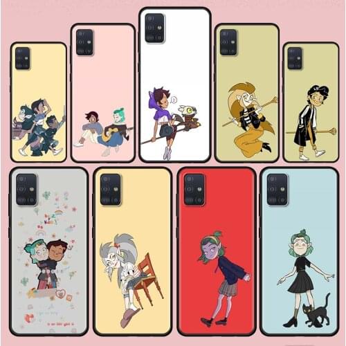 Silicone Phone Case For Samsung Galaxy A51 A52 A32 A71 A72 5G A12 A31 A21s A02s A11 A41 A01 A02 Soft Cover Cartoon The Owl House
