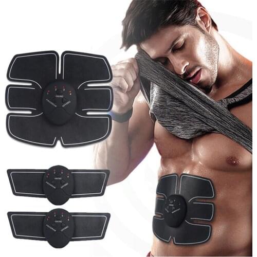 Muscle Stimulator EMS Abdominal Muscle Stimulation Electrostimulator ABS Stimulator Fitness Electric Anti Cellulite Massager