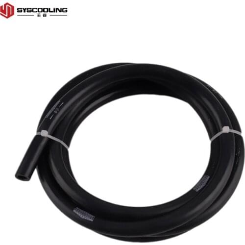 High temperature corrosion-resistant black silica gel tube with inner diameter of 8mm and outer diameter of 12mm water-cooled he