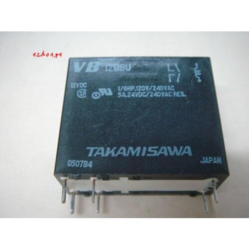 VB 12MBU) 12VDC 6 Foot Relay
