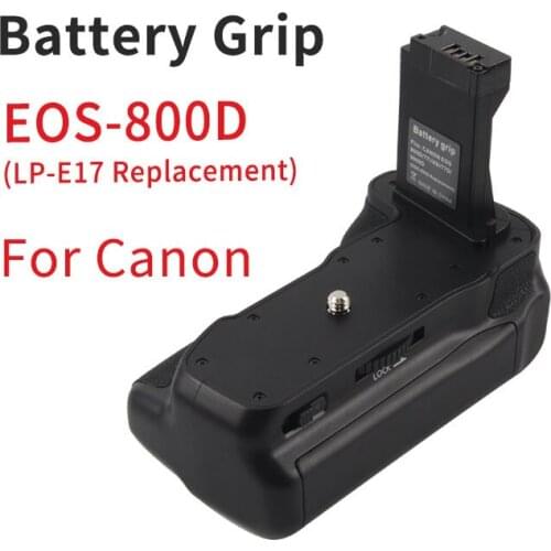 EOS 800D Vertical Multi-Function Replacement Battery Grip for EOS Rebel 800D/T7i/X9i/77D/9000D
