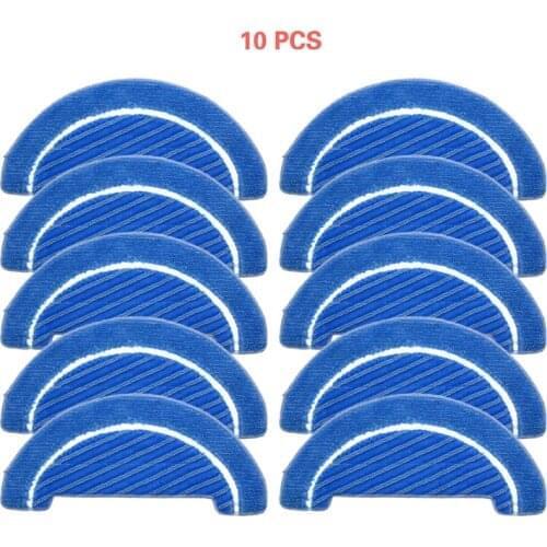 New 5pcs/10pcs Fabric mop inserts for Conga 1090 series robot vacuum cleaner accessories fabric mop insert kit