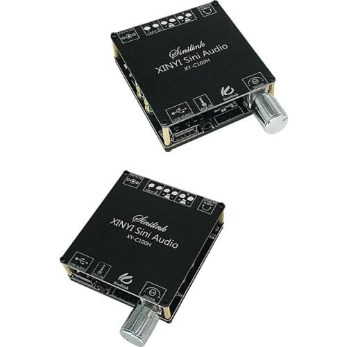 XY-S100H TPA3116D2 50Wx2+100W 2.1 Channel bluetooth Audio Power Amplifier Module High and Low Bass Subwoofer