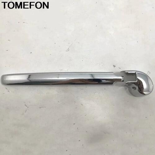 TOMEFON For Audi Q5 FY 2018 2019 Rear Window Tail Windshield Wiper Brush Frame Cover Trim Moulding Exterior Accessory ABS Chrome