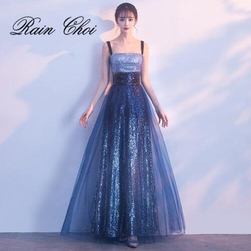 A Line Sexy Long Party Prom Gown Elegant Long Formal Evening Dresses