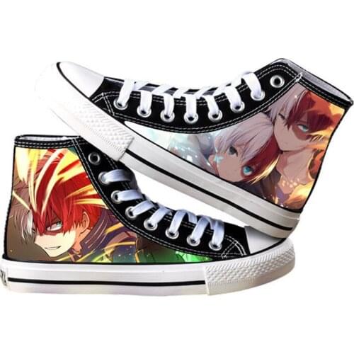 My Hero Academia Shoes Anime Cosplay Adult Students Men Women Spring Summer Casual Breathable Shoes
