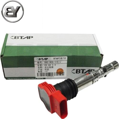 BTAP 100% NEW HIGH QUALITY AUTO PART Ignition Coil For AUDI A4 A6 A8 06C905115L