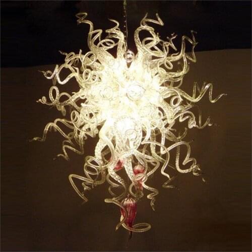 Zhongshan Manufacturer Blown Murano Glass Chandeliers Blown Borosilicate Murano Glass Dale Chihuly Led Source 100