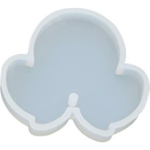 UV Resin Decorative Crafts Mold DIY Pendant Key Chain Making Crystal Epoxy Molds W0YA