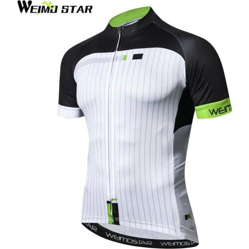 Weimostar Pro Team Race Cycling Jersey Men Top Summer Mountain Bicycle Cycling Clothing Quick Dry MTB Bike Jersey Ropa Ciclismo