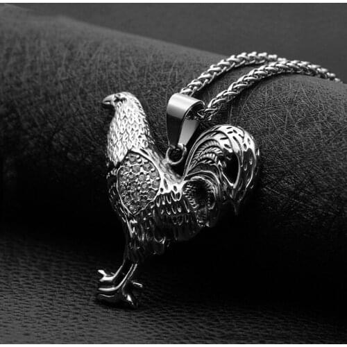 Fashion titanium steel jewelry ethnic style sweater chain zodiac pendant retro men and women necklace pendant hot sale