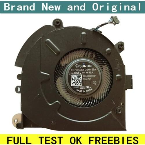 New notebook pc laptop CPU Cooler Fan for HP EliteBook 730 735 G5 830 835 G5 L13679-001 6033B0059801 EG75050S1-C030-S9A HSN-I16C