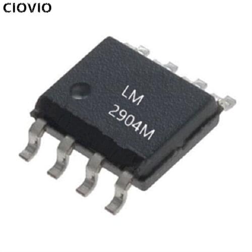 CIOVIO 20PCS New Stock LM2904MX/NOPB LM2904MX SOP8 LM2904M LM2904 2904