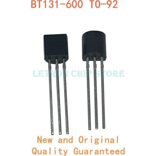 50PCS BT131-600 TO-92 BT131 600 TO92 TRANSISTOR new and original IC Chipset