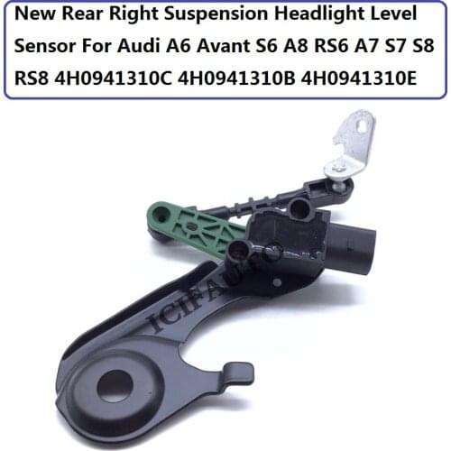 New Rear Right Suspension Headlight Level Sensor For Audi A6 Avant S6 A8 RS6 A7 S7 S8 RS8 4H0941310C 4H0941310B 4H0941310E