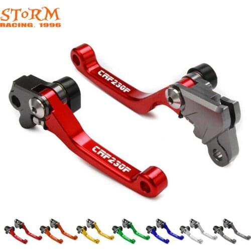 Motorcycle CNC Pivot Dirt Foldable Bike Brake Clutch Levers For HONDA CRF230 F CRF 230 F CRF150F 2003-2017 CRF250F 2019 2020