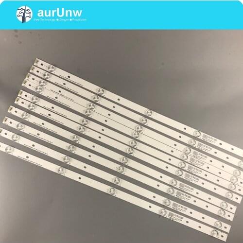 LED Backlight strip 5 Lamp For Hisense 55" TV LED55EC290N SVH550AC3 55K220PWG LED55K1800 55H6B 55H5C LC-55LB481U NS-55D510NA17