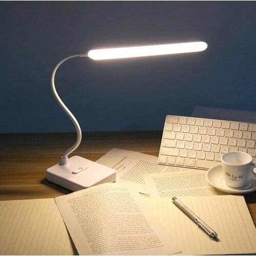 LED Desk Lamp Touch Table Lamps for Living Room Table Foldable Dimming Eye Protection Learning Portable Desk Light
