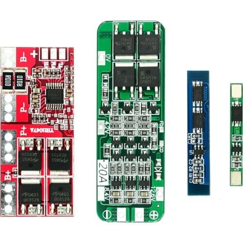 1S 2S 3S 4S 3A 20A 30A Li-ion Lithium Battery 18650 Charger PCB BMS Protection Board For Drill Motor Lipo Cell Module