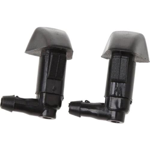 2 Pcs Windshield Wiper Water Spray Jet Washer Nozzle For 2003-2007 Honda Accord