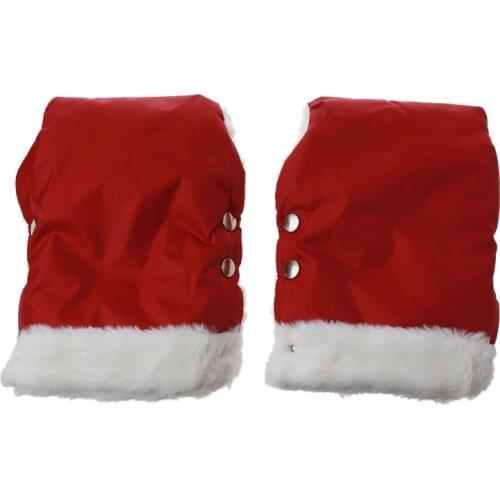 HUYU 2pcs Winter Warm Baby Stroller Gloves Waterproof Gloves Pram Accessory Stroller Mitten Pram Hand Muff