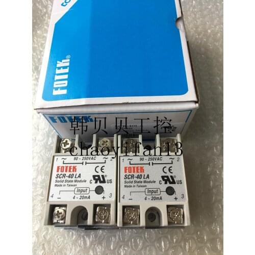 20pcs 100% New Original FOTEK solid state relay SCR-40LA 40A
