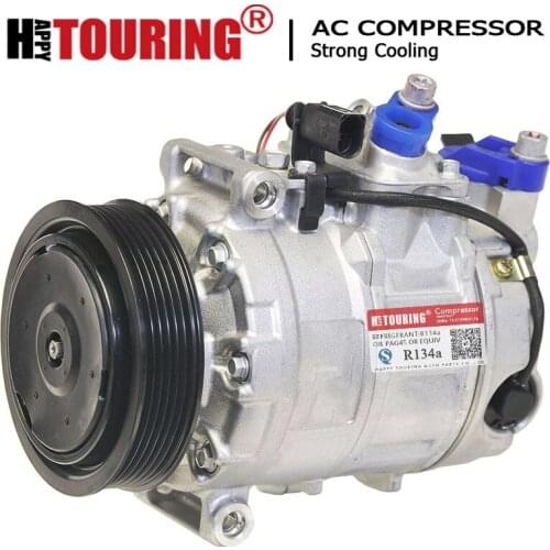 A/C Compressor for AUDI A4 3.0 V6 2000-2004 4E0260805AC 4E0260805AG 4E0260805G 4H0260805 8E0260805AJ 8H0260805B 8K0260805C