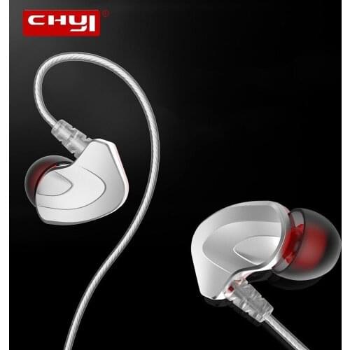 CHYI Wired Earbuds Headphones 3.5mm In Ear Earphone Earpiece With Mic Stereo Headset 5 Color For Samsung Xiaomi Phone Computer