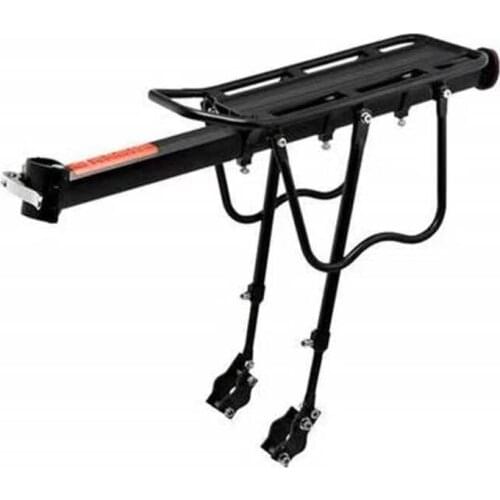 MTB Mountain Bike Bicycle Aluminum Alloy Rear Stacking Shelf Frame Tailstock Back Seat Stacking Shelf with Tool