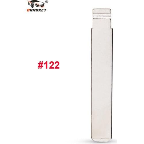 Dandkey 122# Car Key Blade For Citroen C4L Flip Remote key blade NO.122 Key Blade